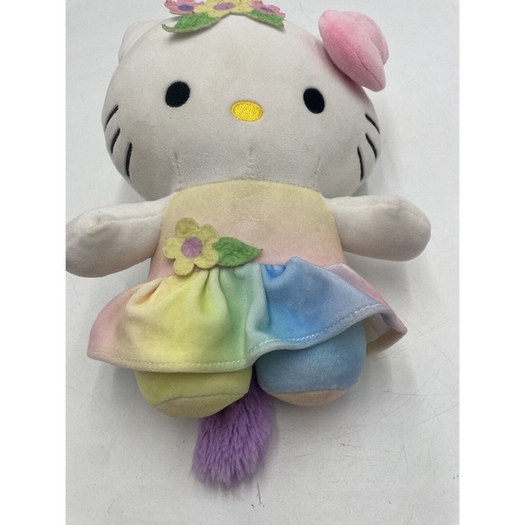 Sanrio Hello Kitty 10” Plush Unicorn Stuffed Animal Pastel - Picture 4 of 10